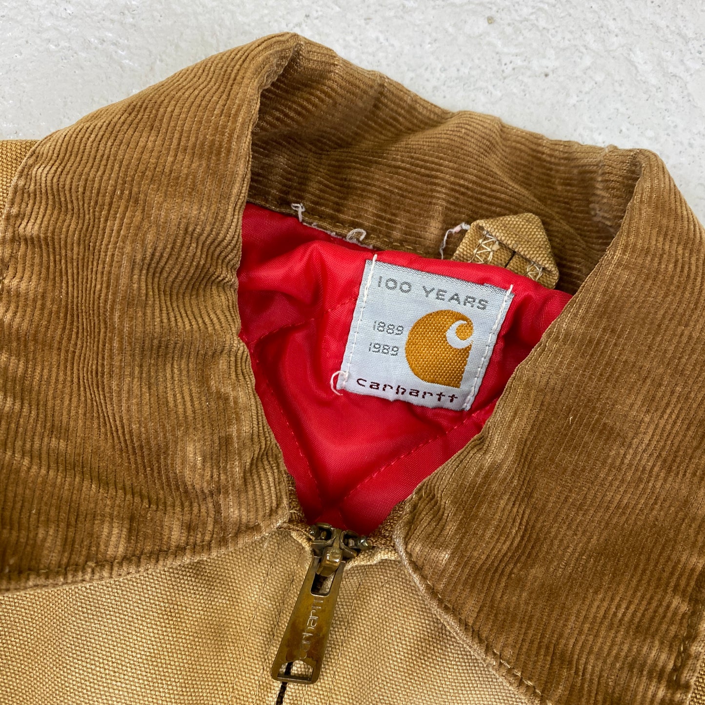 Carhartt distressed detroit jacket kids (XS-S)