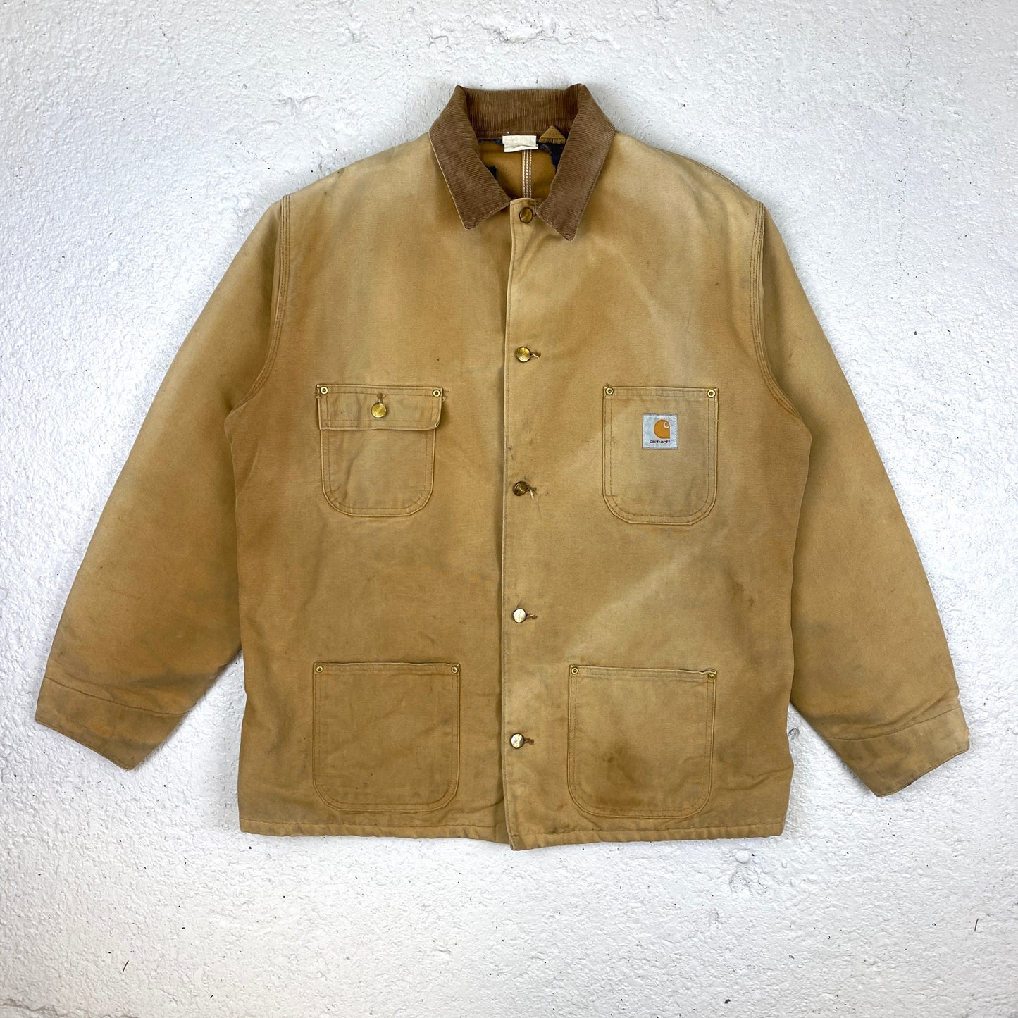 Carhartt distressed detroit jacket (XL-XXL)