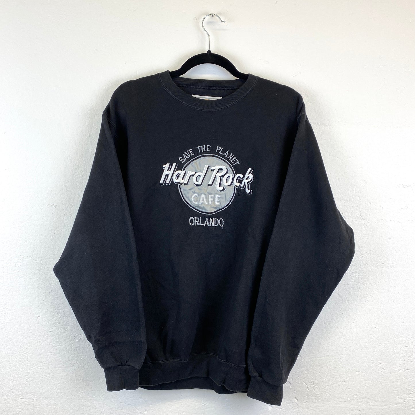 Hard Rock Orlando heavyweight washed sweater (S)