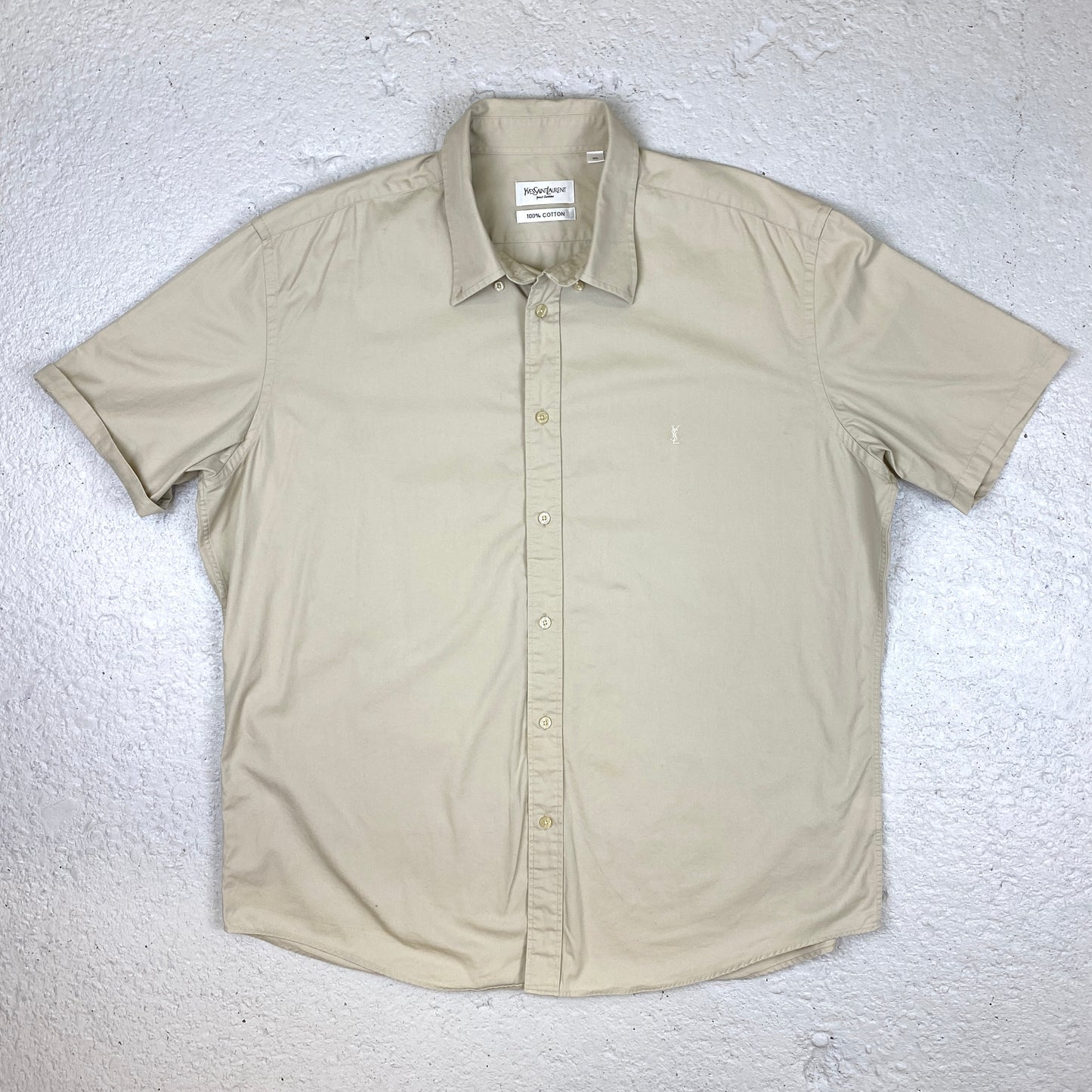 Yves Saint Laurent embroidered shirt (XL-XXL)