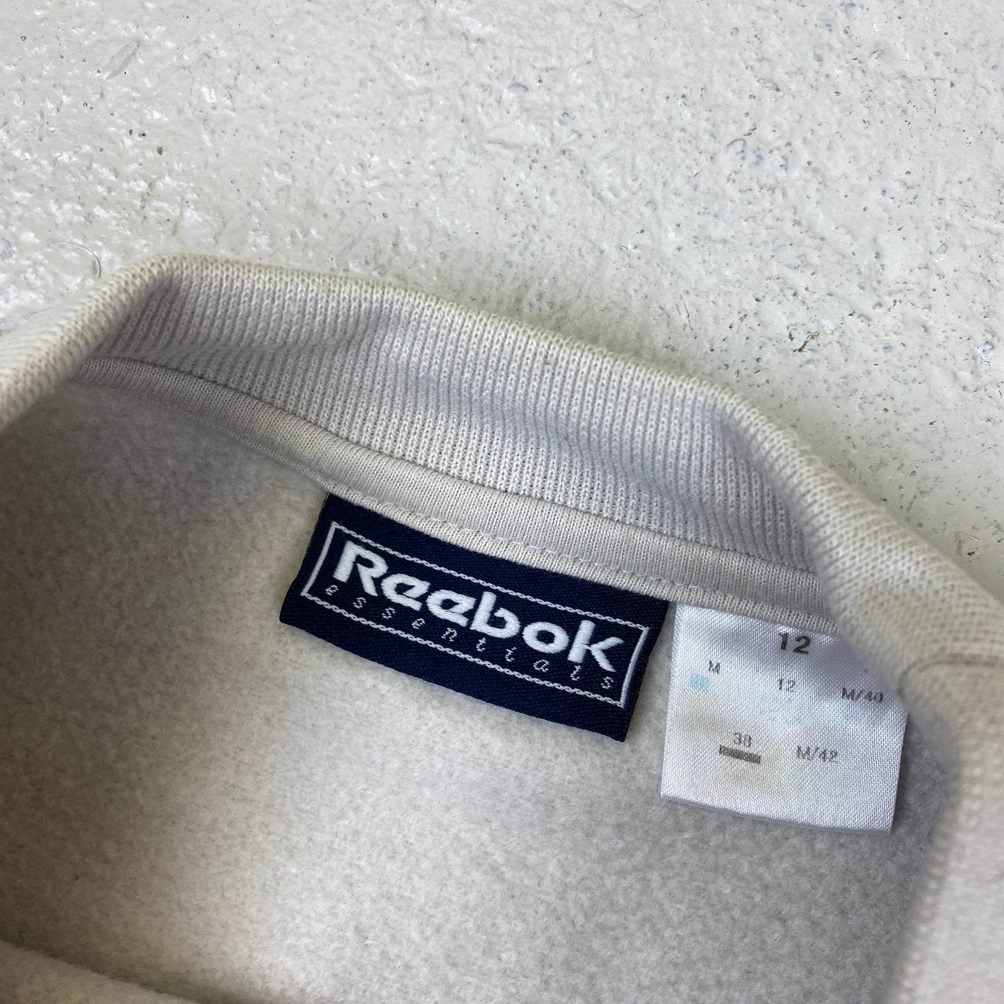 Reebok embroidered sweater (S)