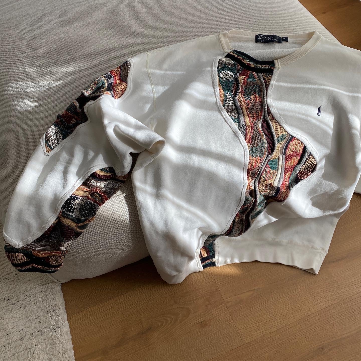 SPVNS STUDIOS: Polo Ralph Lauren x Coogi Style knit sweater (XL)