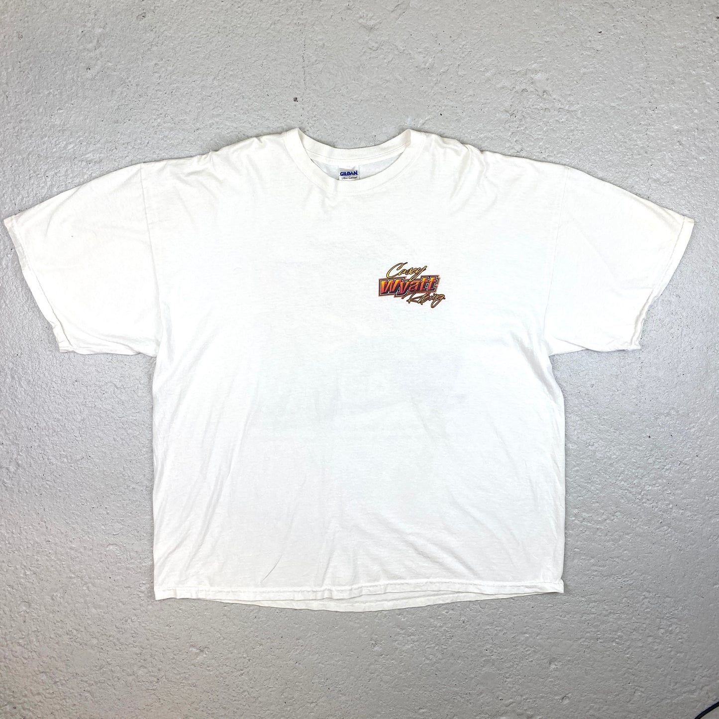 Nascar Casey Wyatt RARE heavyweight tee (XXL)