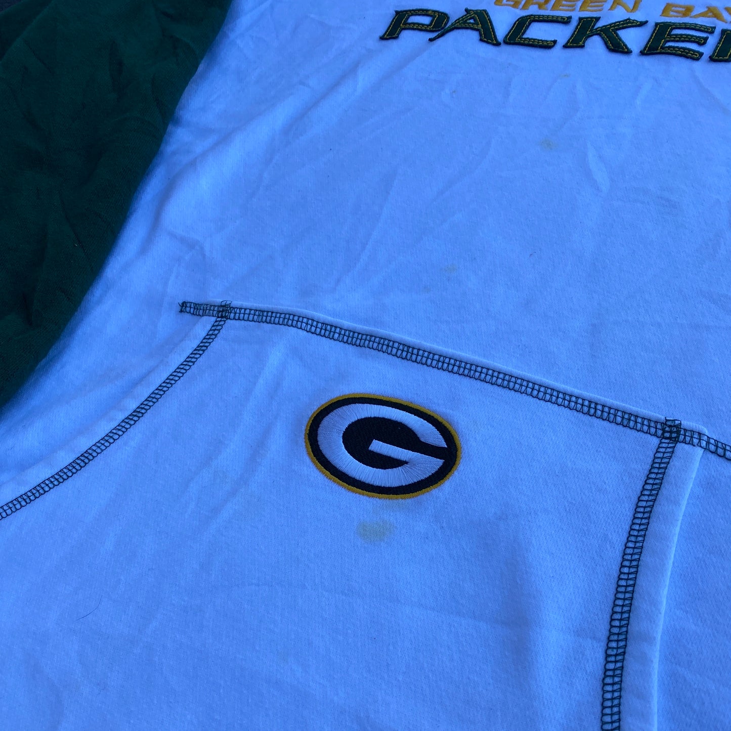NFL Green Bay Packers embroidered zip sweater (XL-XXL)