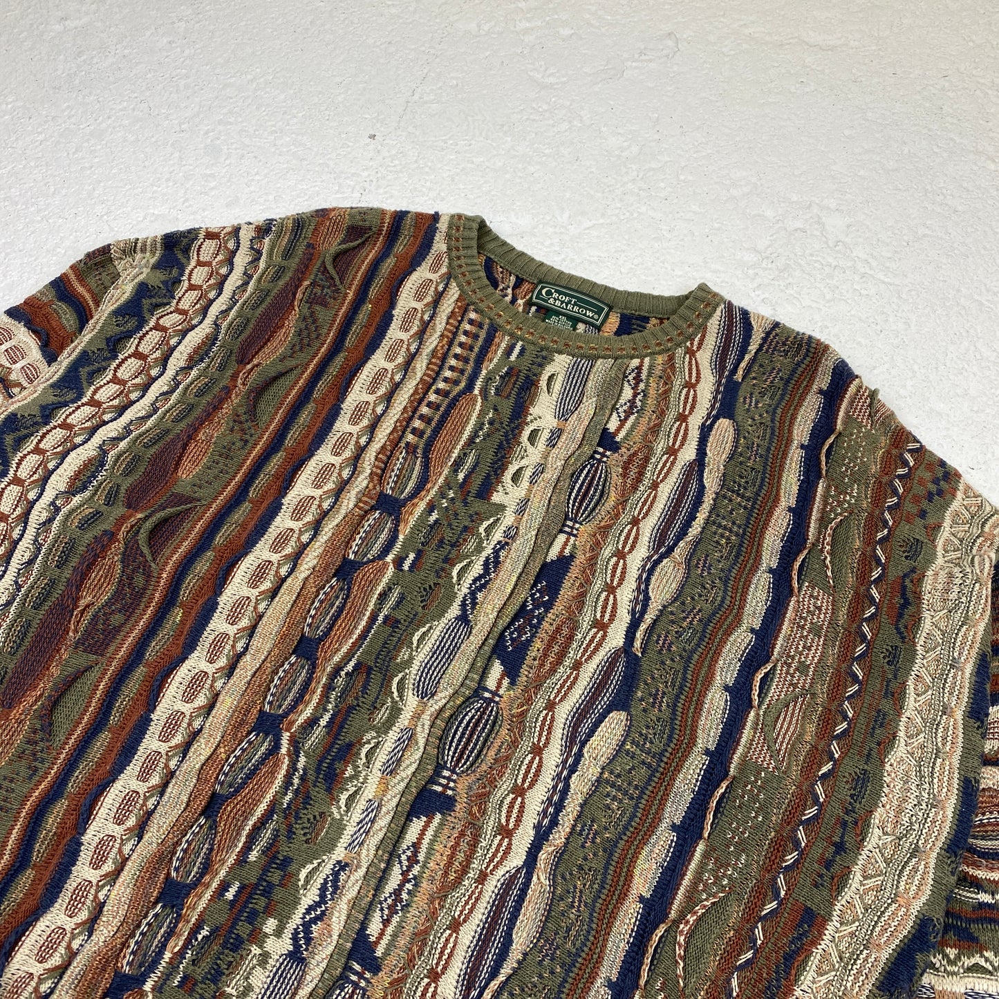 VTG heavyweight knit sweater (XL-XXL)