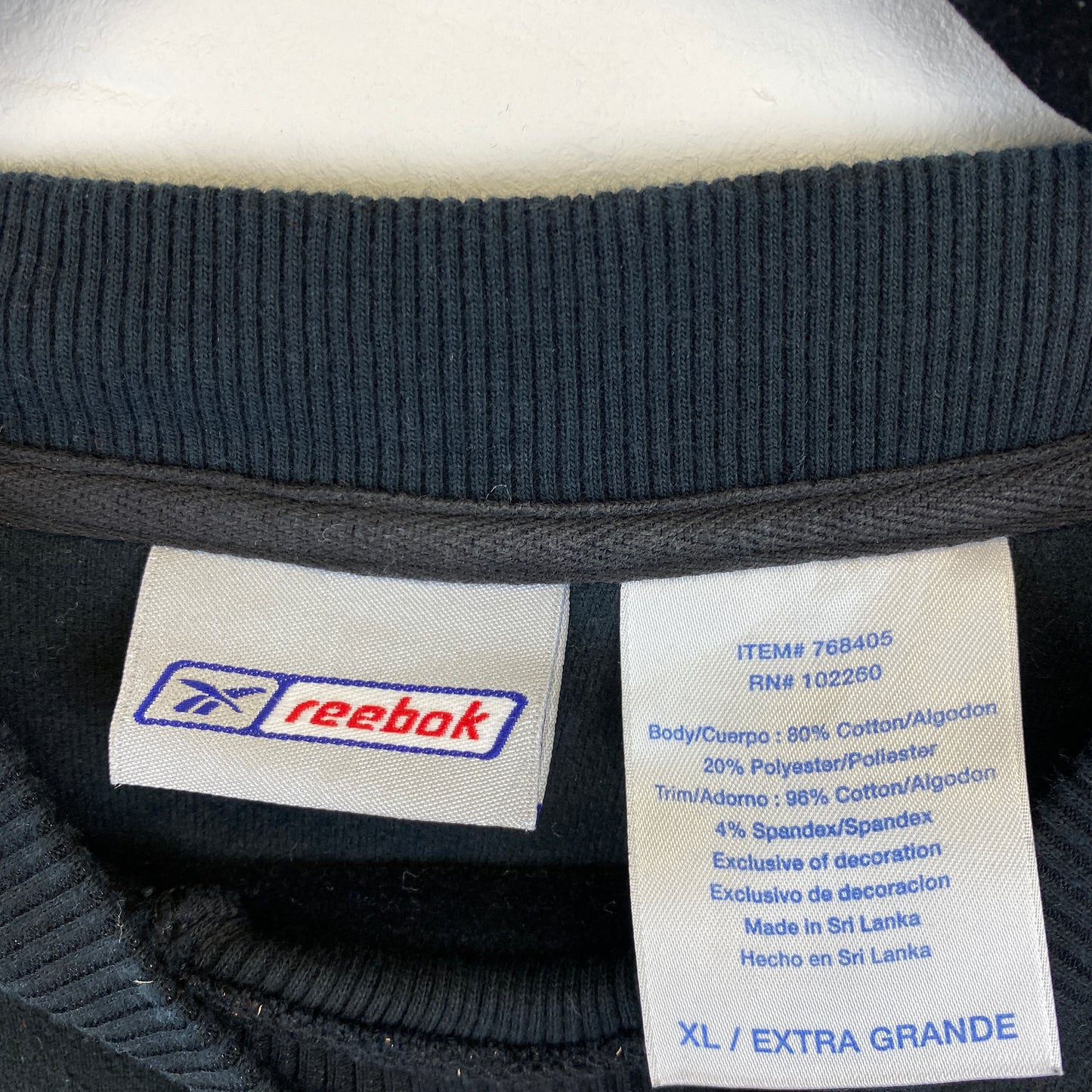 Reebok heavyweight sweater (L)