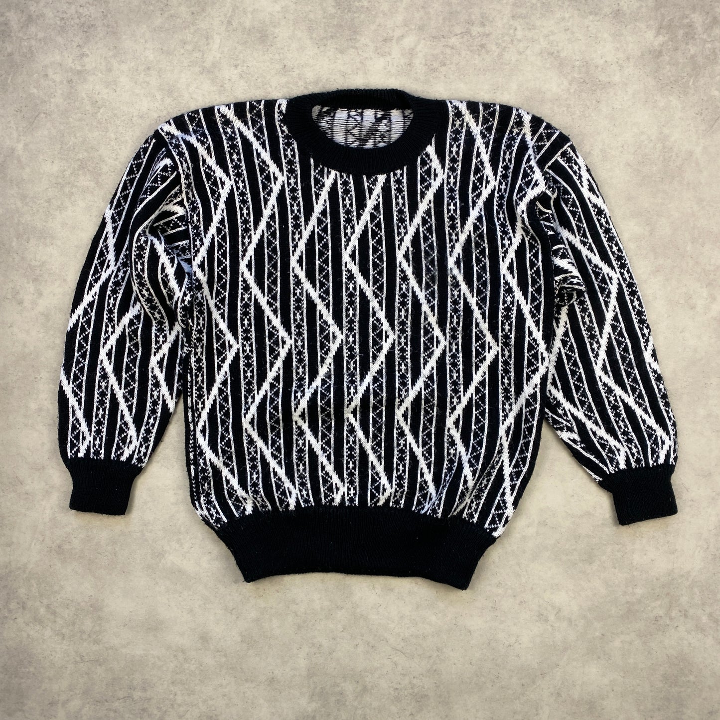 VTG knit sweater (L)