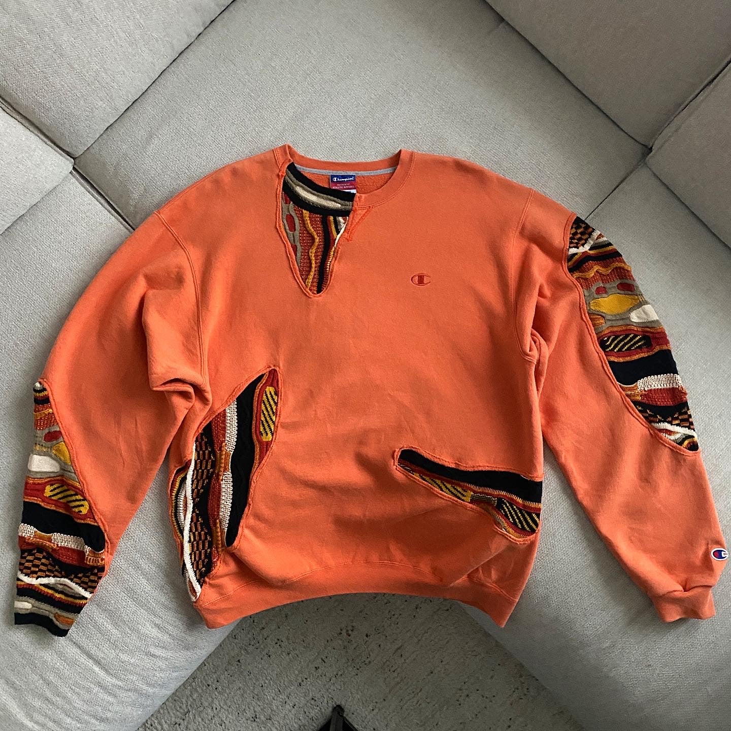 Orange hotsell coogi sweater