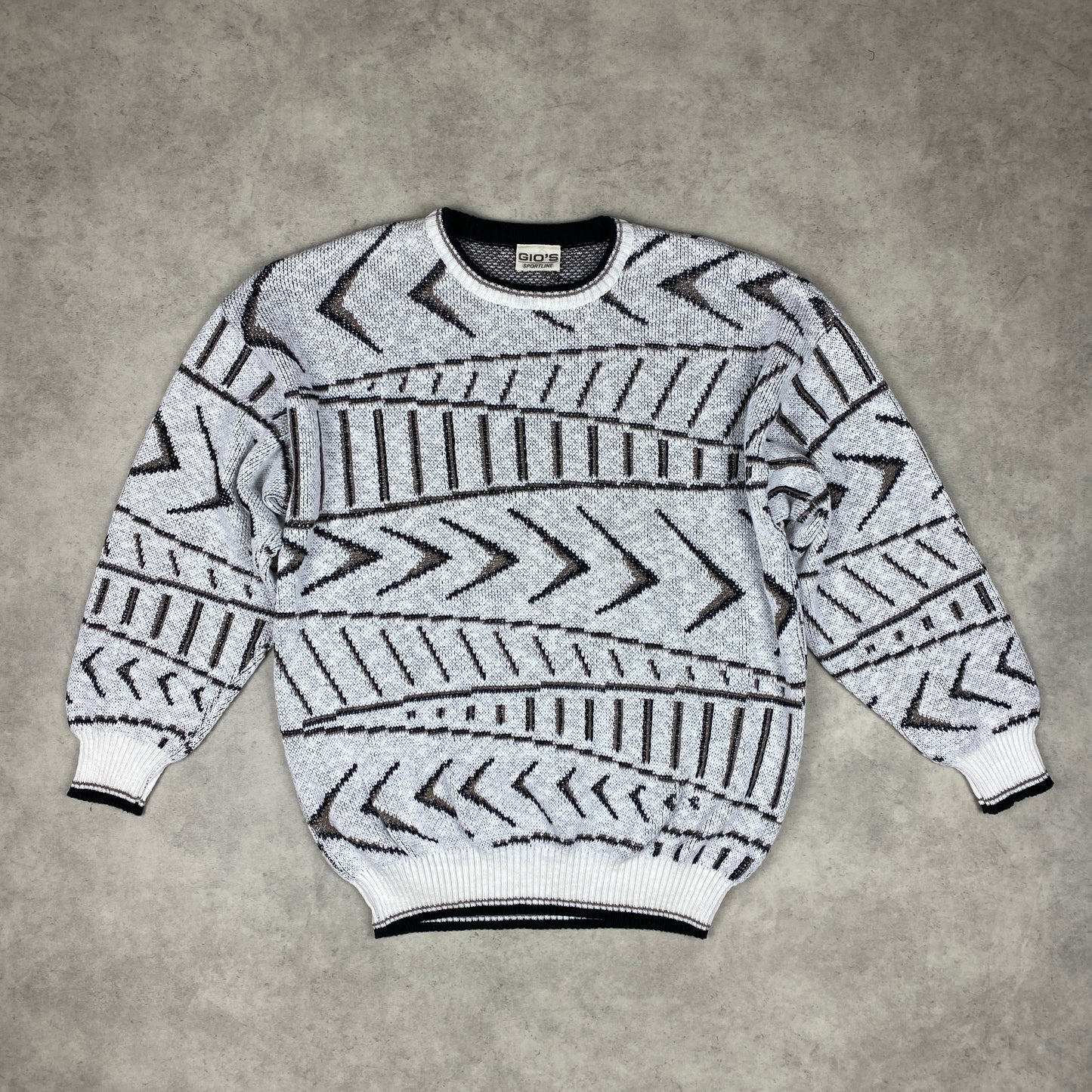 VTG knit sweater (M-L)