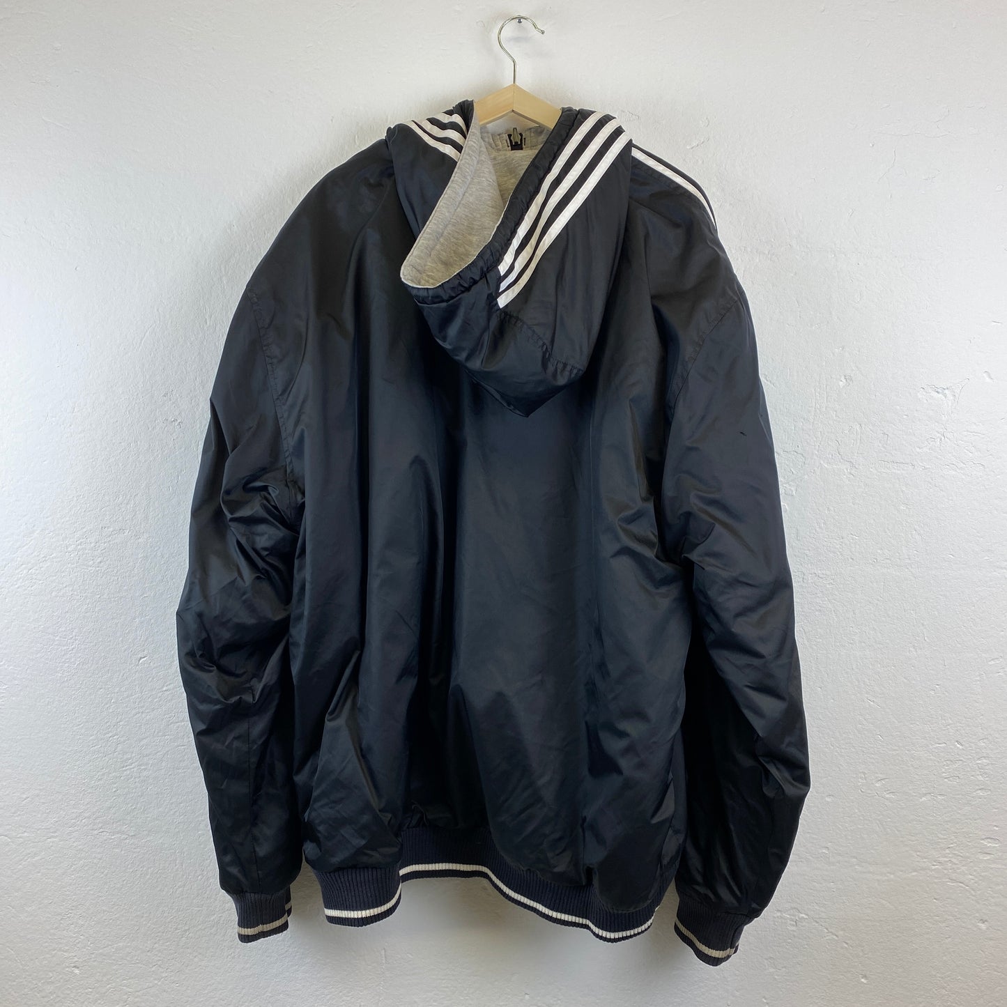 Adidas embroidered heavyweight reversible jacket (XL)