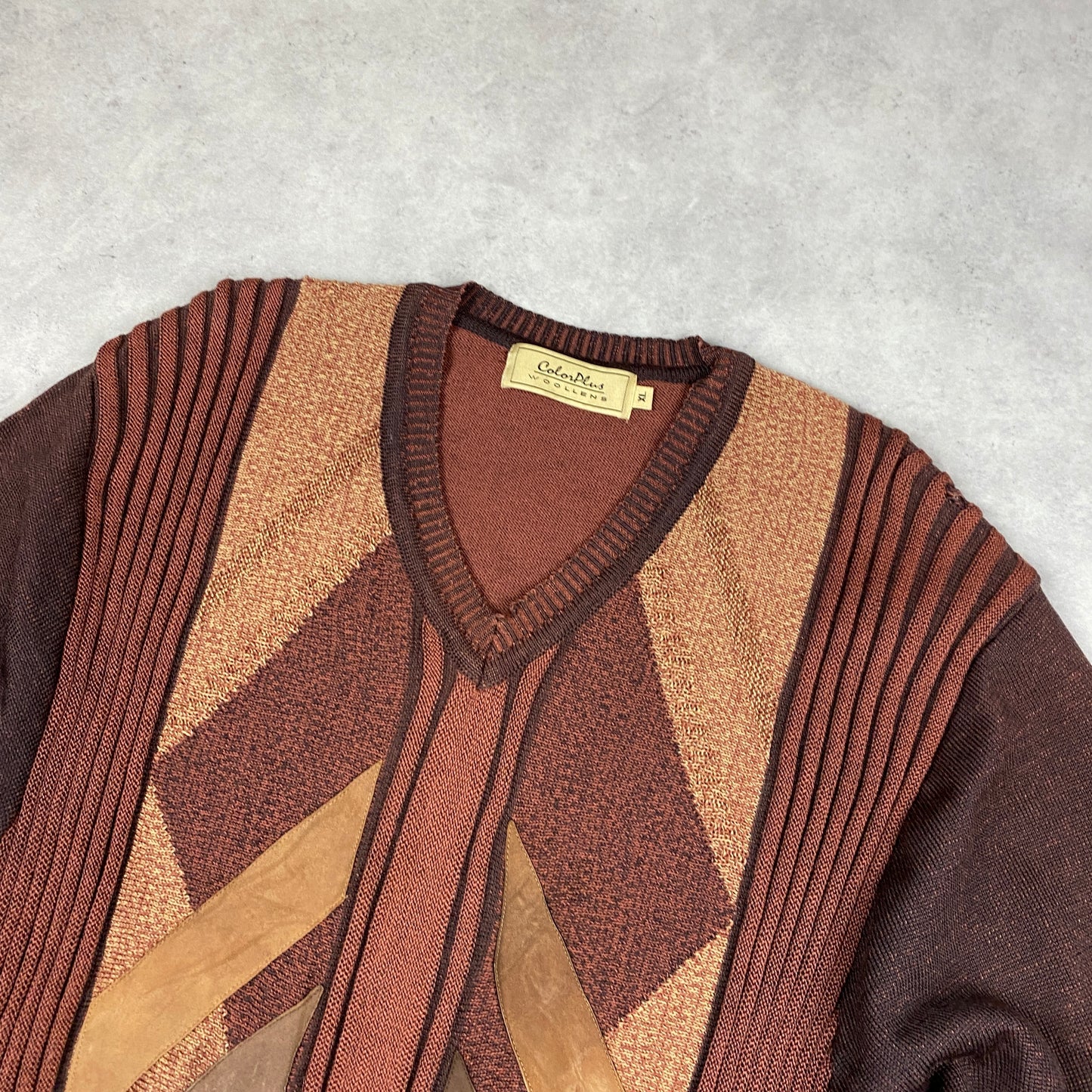VTG heavyweight knit sweater (XL)