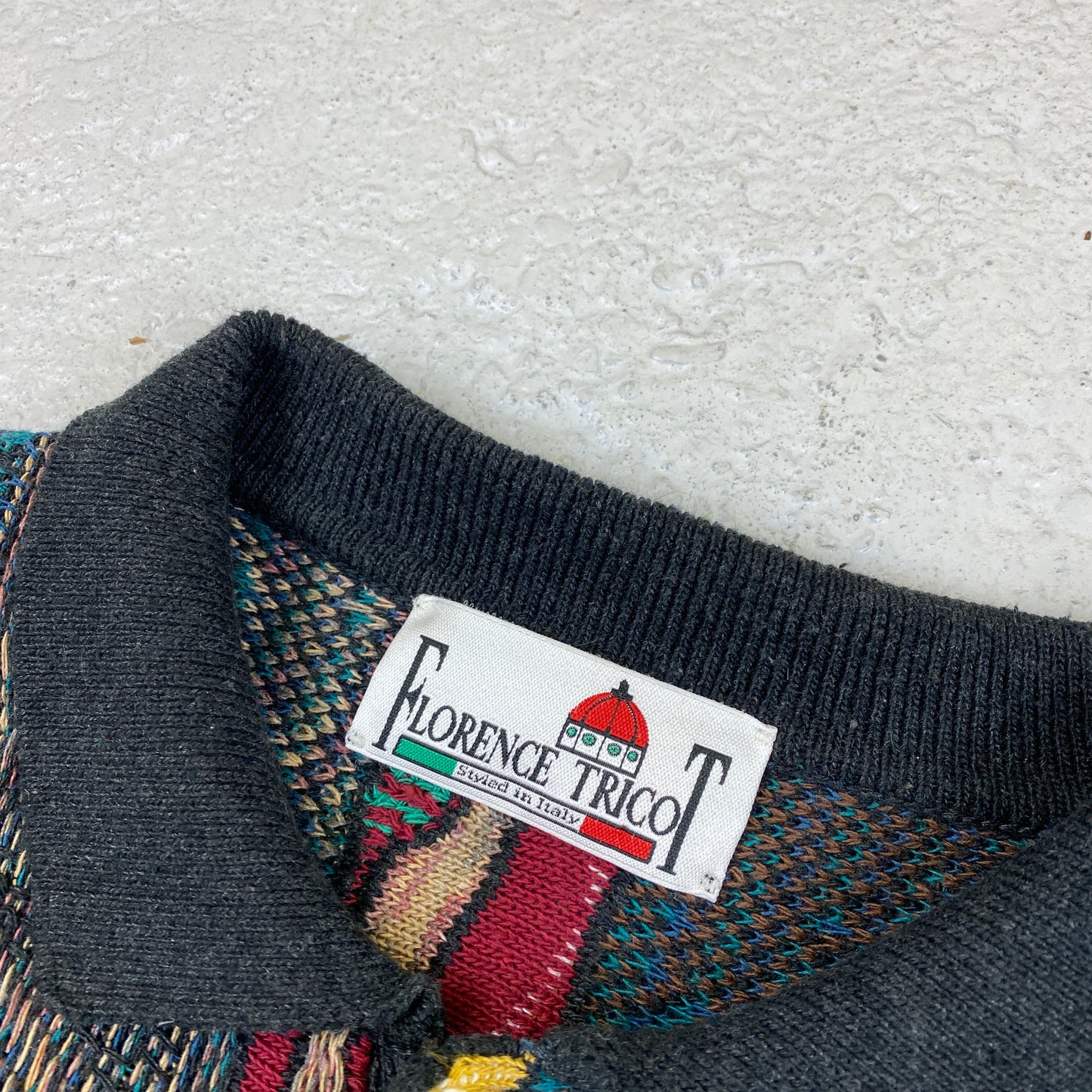 Knit RARE heavyweight sweater (L)