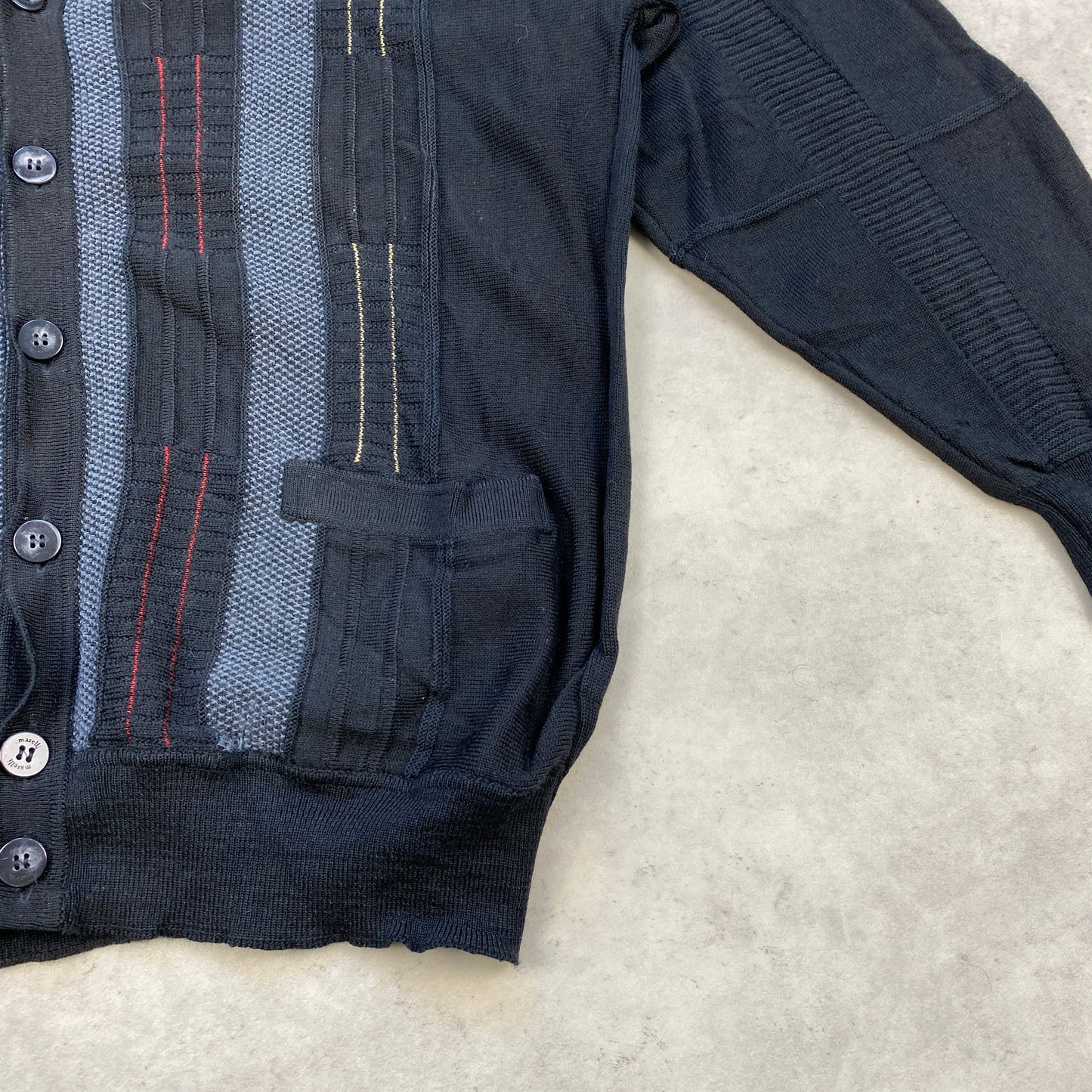 VTG knit cardigan sweater (L)