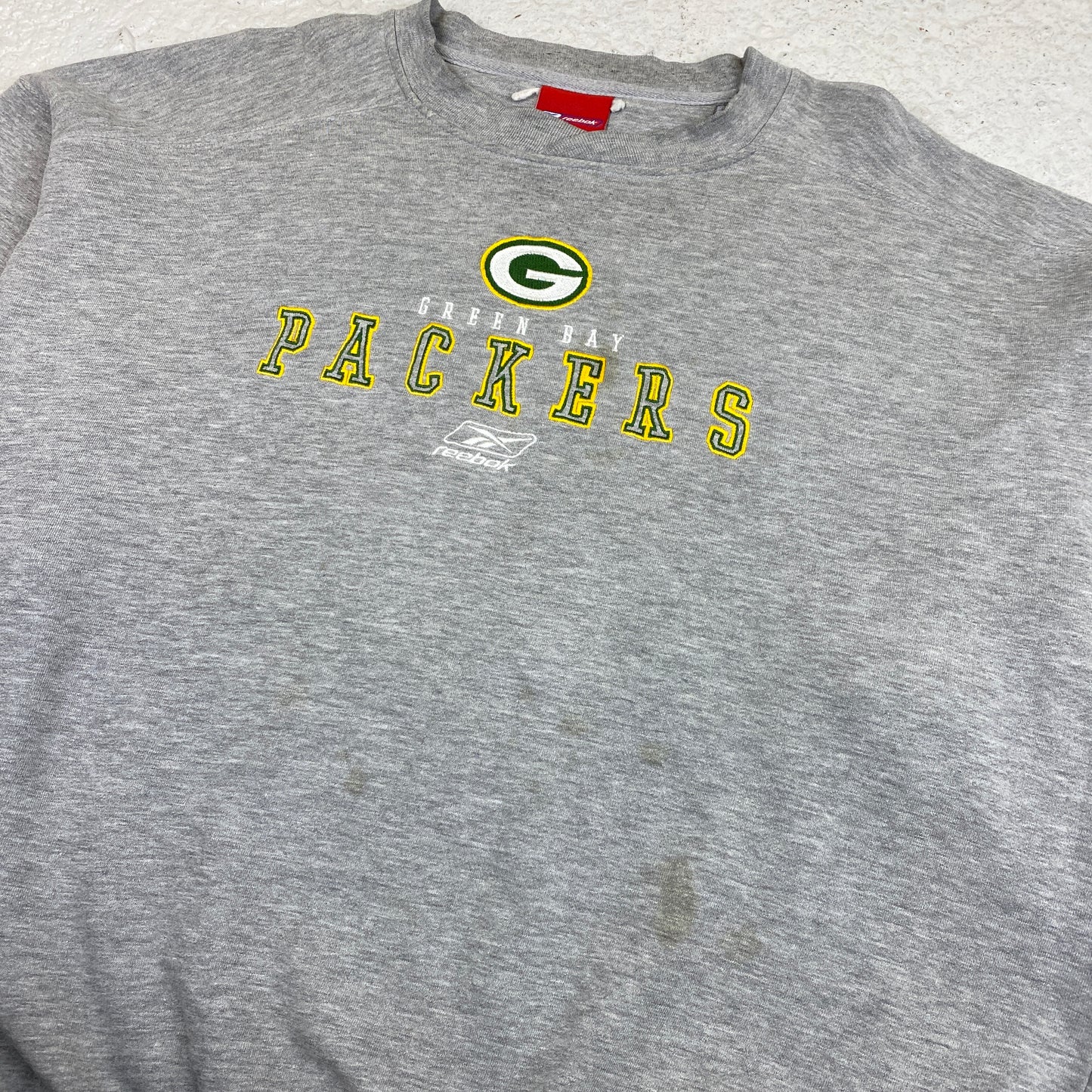 Reebok Green Bay Packers heavyweight sweater (L-XL)