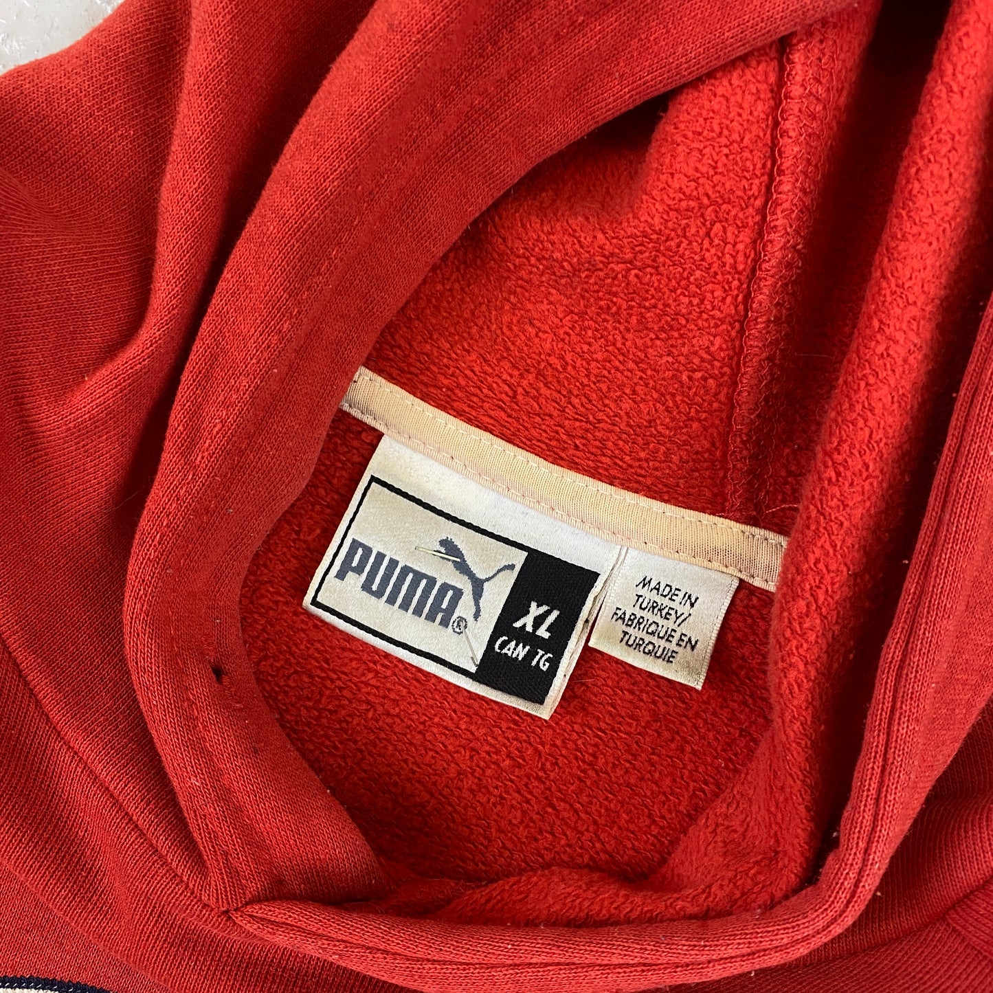 Puma embroidered hoodie (XL)