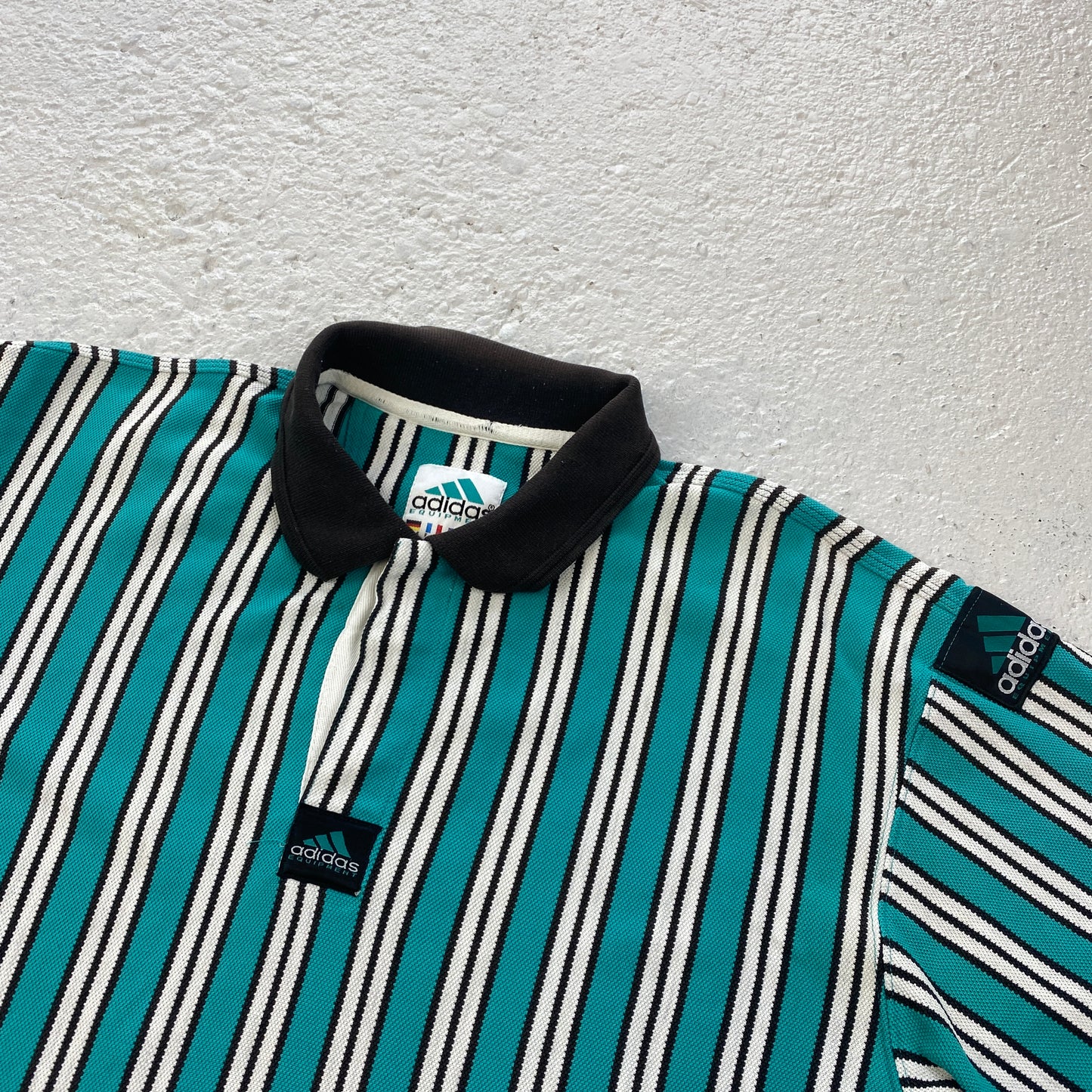 Adidas Equipment RARE heavyweight polo shirt (M-L)