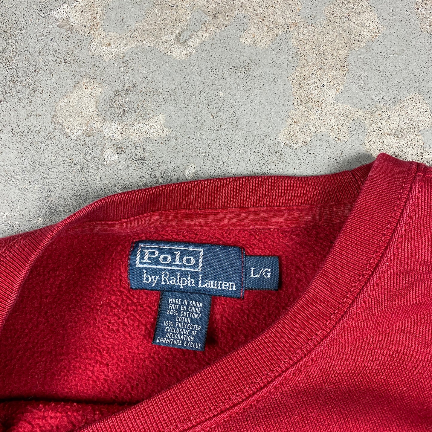 Polo Ralph Lauren embroidered sweater (L)
