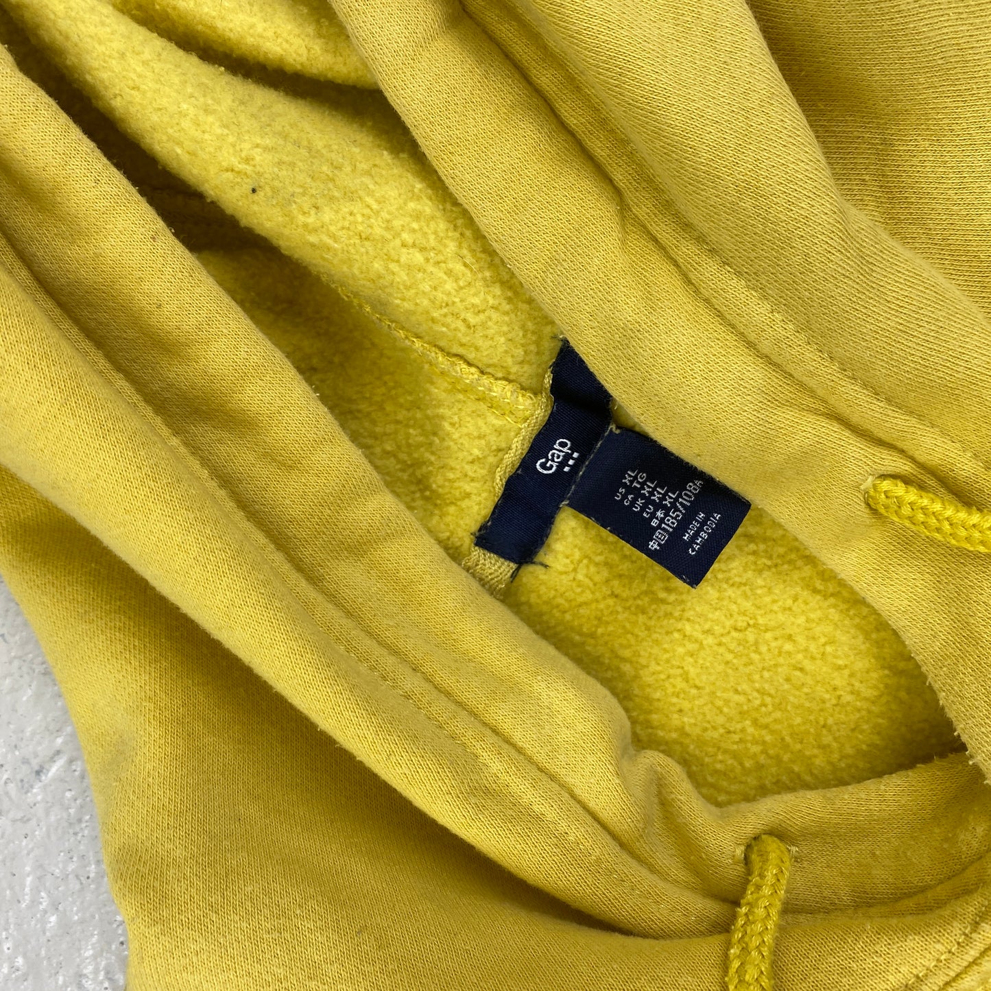 GAP heavyweight embroidered hoodie (L)