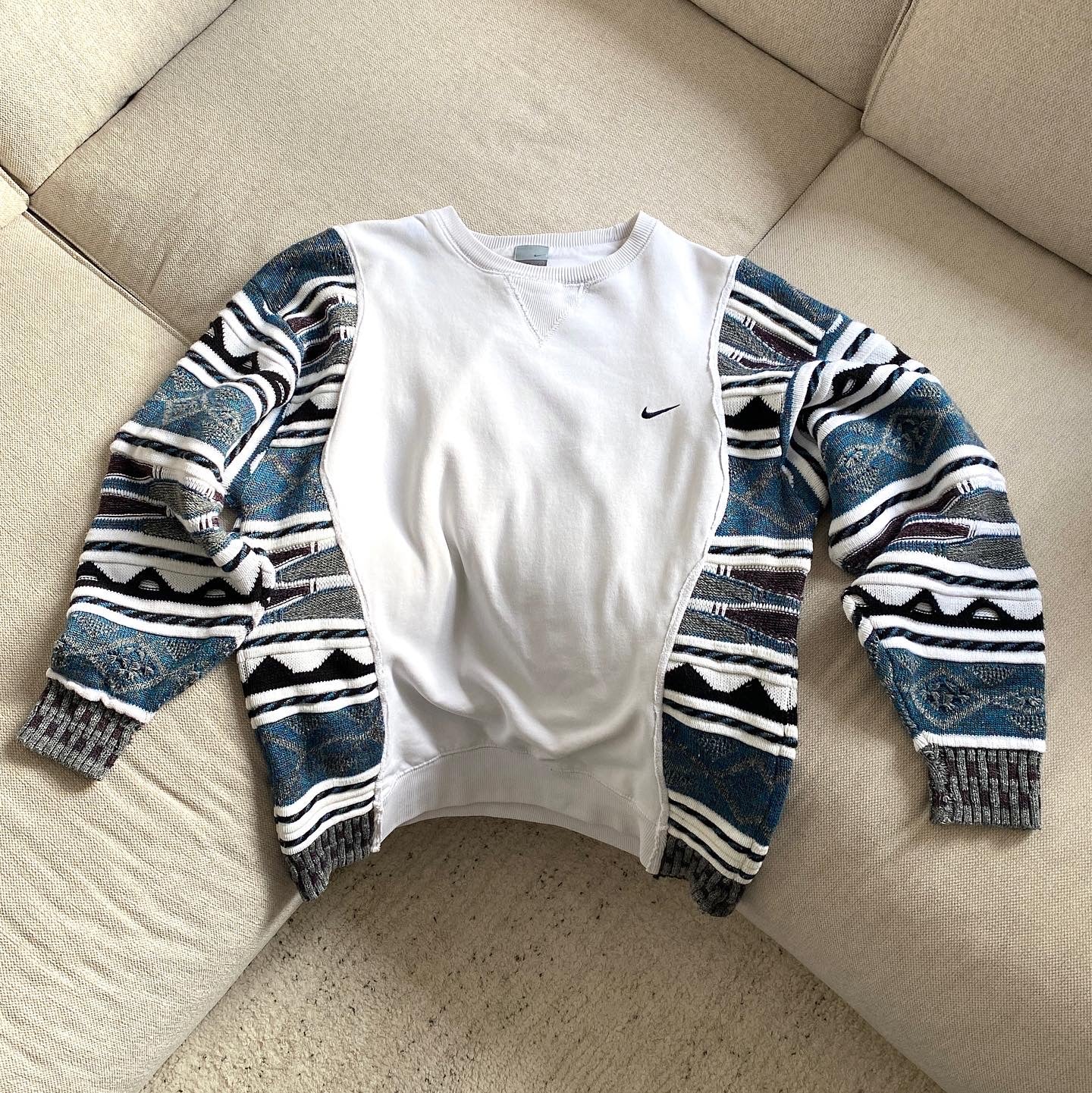 SPVNS STUDIOS: Nike x Coogi Style knit sweater (M-L)