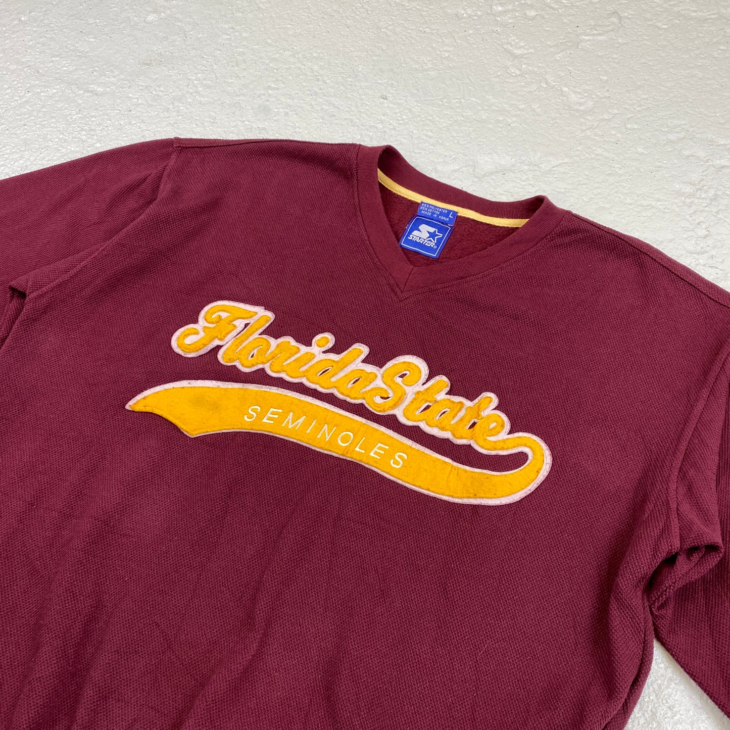 Starter Florida State v-neck sweater (L)