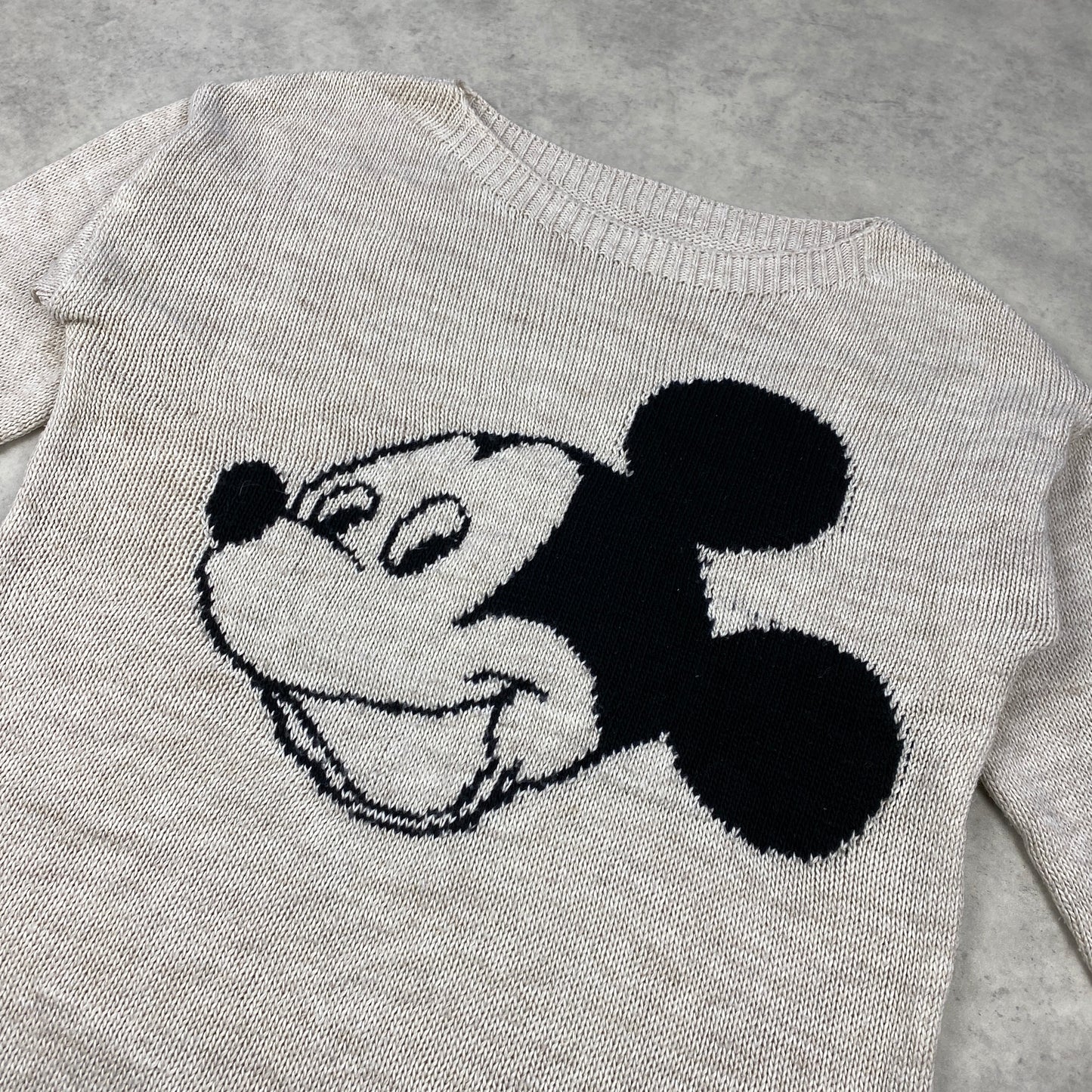 Mickey Mouse knit sweater (M-L)