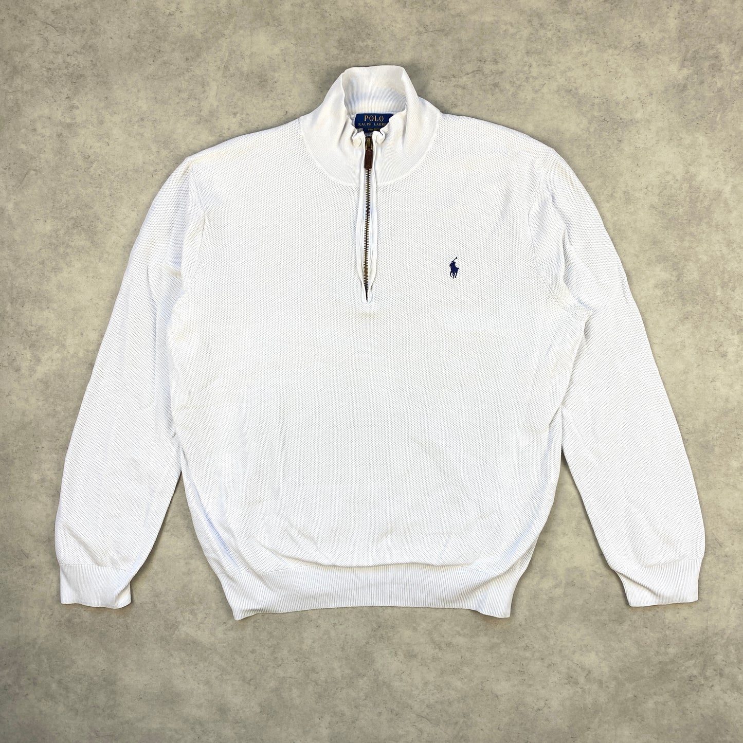 Polo Ralph Lauren 1/4 zip sweater (L)