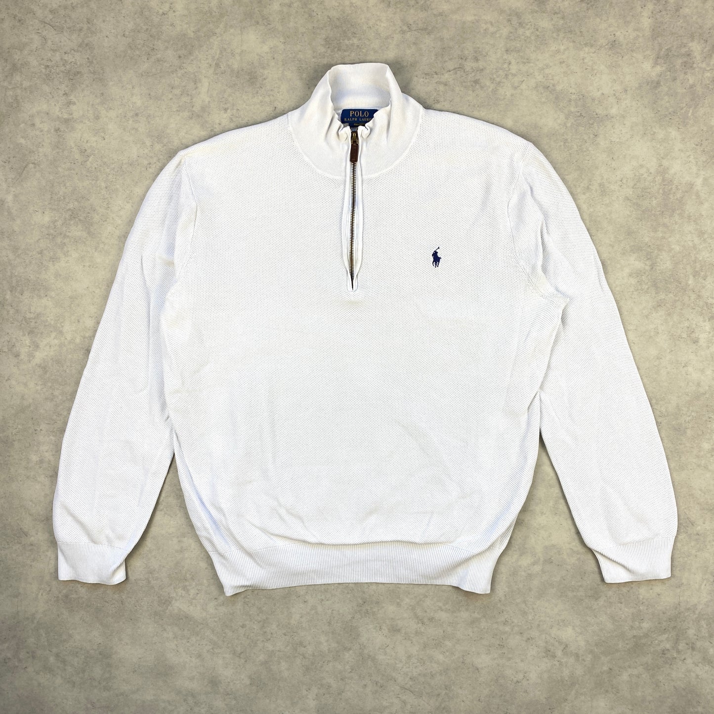 Polo Ralph Lauren 1/4 zip sweater (L)