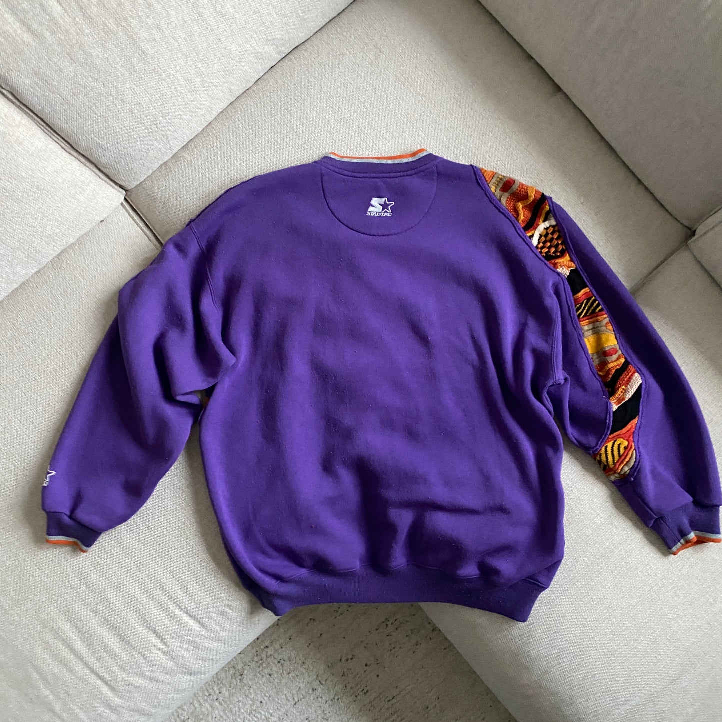 SPVNS STUDIOS: NBA Phoenix Suns x Coogi Style heavyweight knit sweater (L)