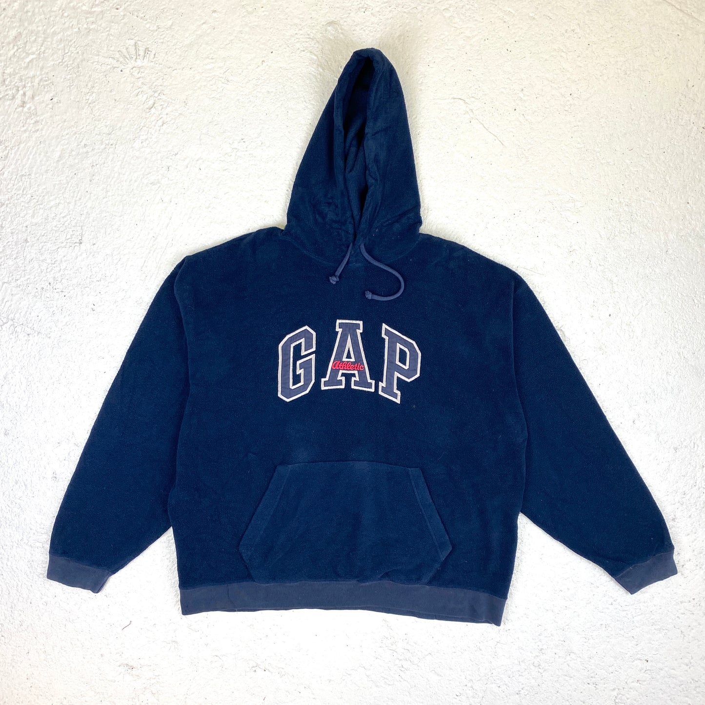 GAP embroidered fleece hoodie (XL)