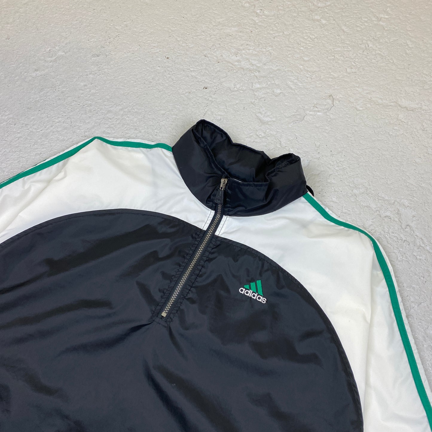 Adidas Equipment RARE 1/4 zip windbreaker (L)