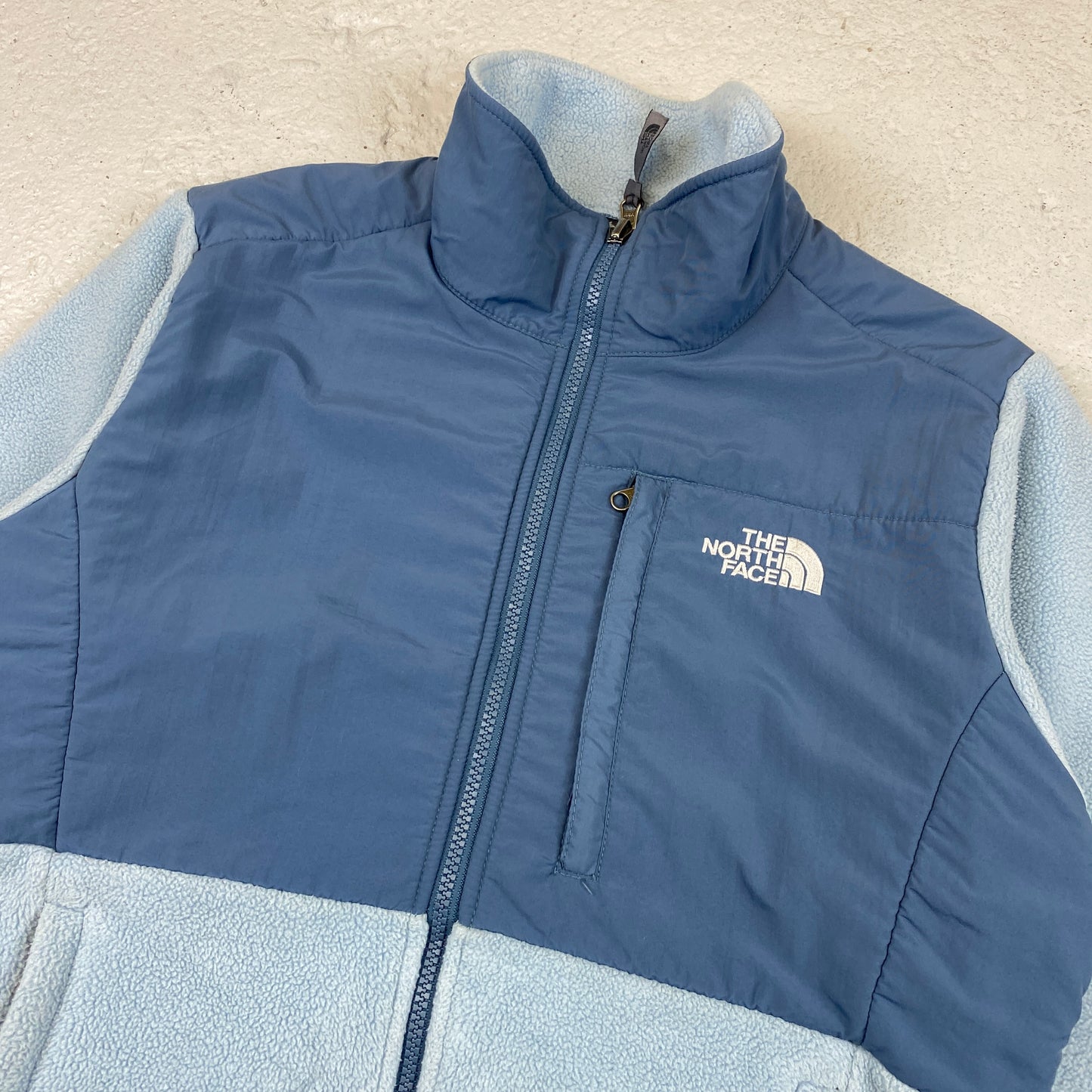 The North Face zip fleece sweater women (M)