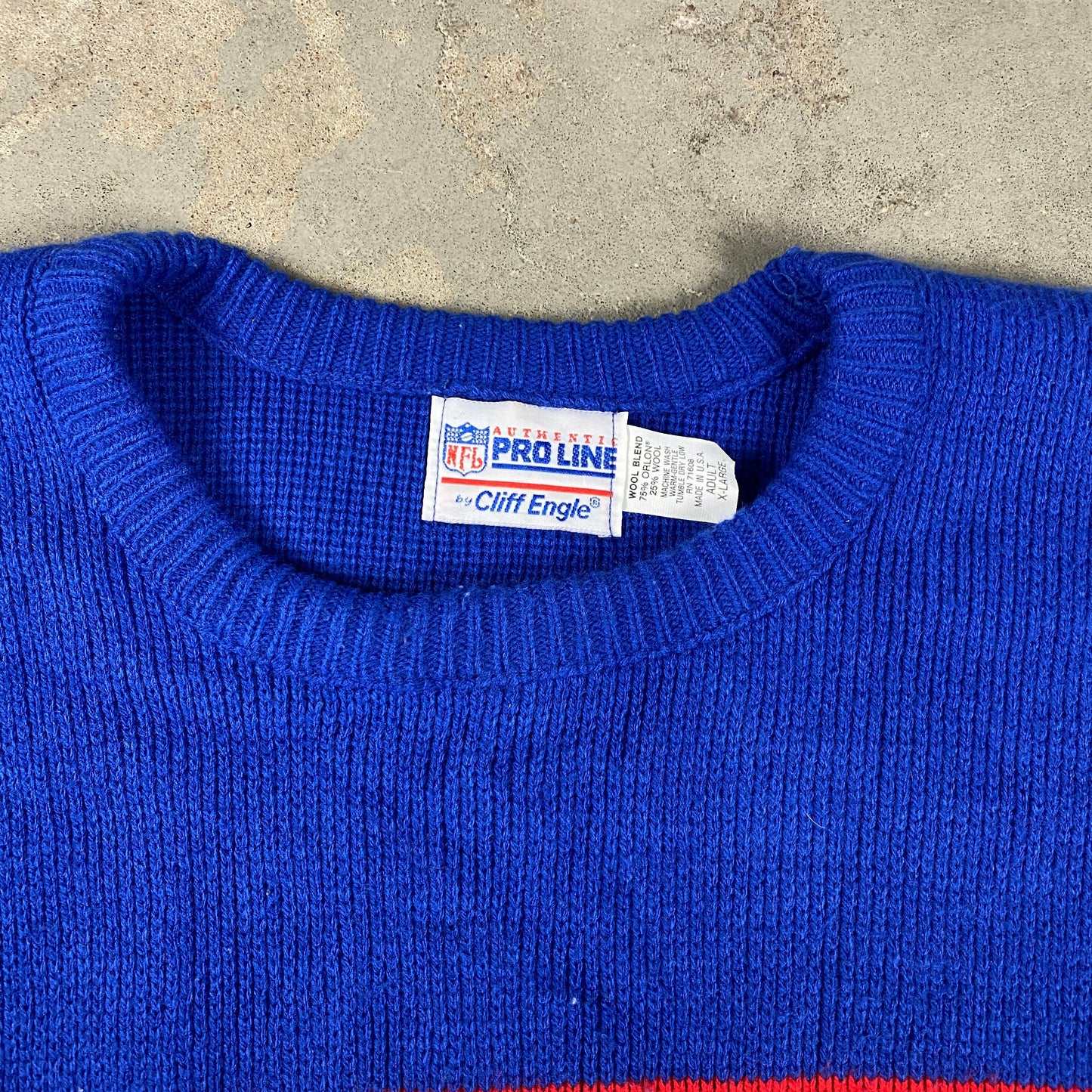 NFL Giants knit sweater (M)