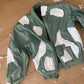 SPVNS STUDIOS: reworked vintage Lacoste x Coogi style knit jacket (M)