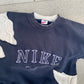 SPVNS STUDIOS: reworked vintage Nike x beige Coogi Style knit sweater (S-M)