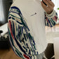 SPVNS STUDIOS: reworked vintage Champion x Carlo Colucci Style knit sweater (L)
