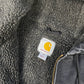 Carhartt distressed heavyweight jacket (L-XL)