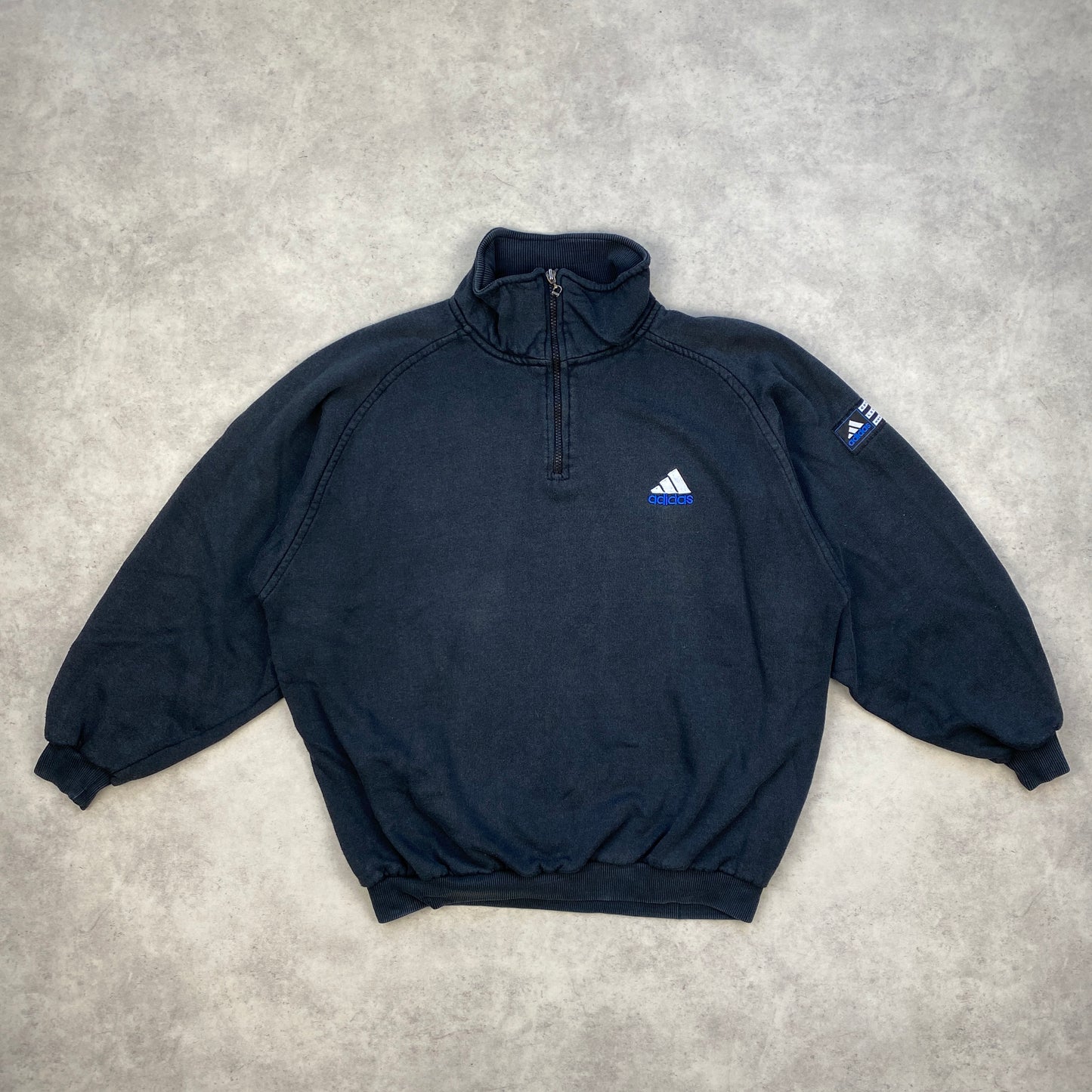 Adidas RARE heavyweight 1/4 zip sweater (M-L)