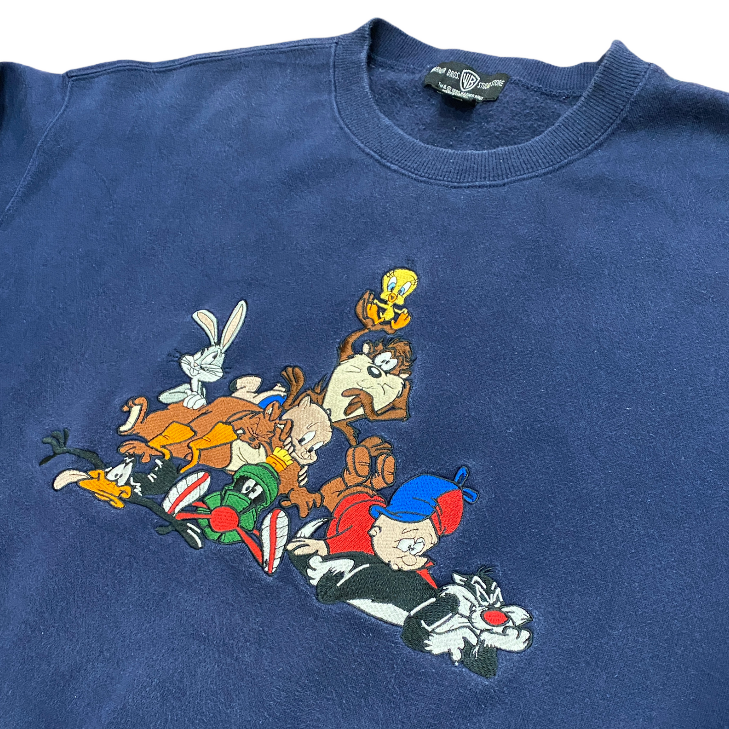 Warner Bros embroidered sweater (S-M)