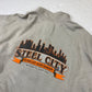 Harley Davidson RARE Steel City 1/4 zip sweater (L-XL)