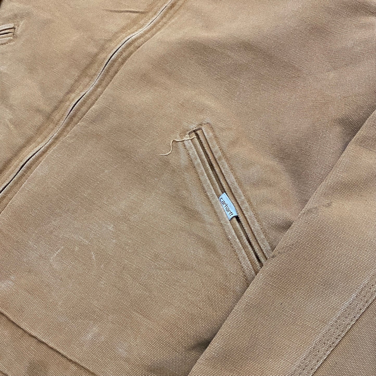 Carhartt distressed workwear detroit jacket (S)