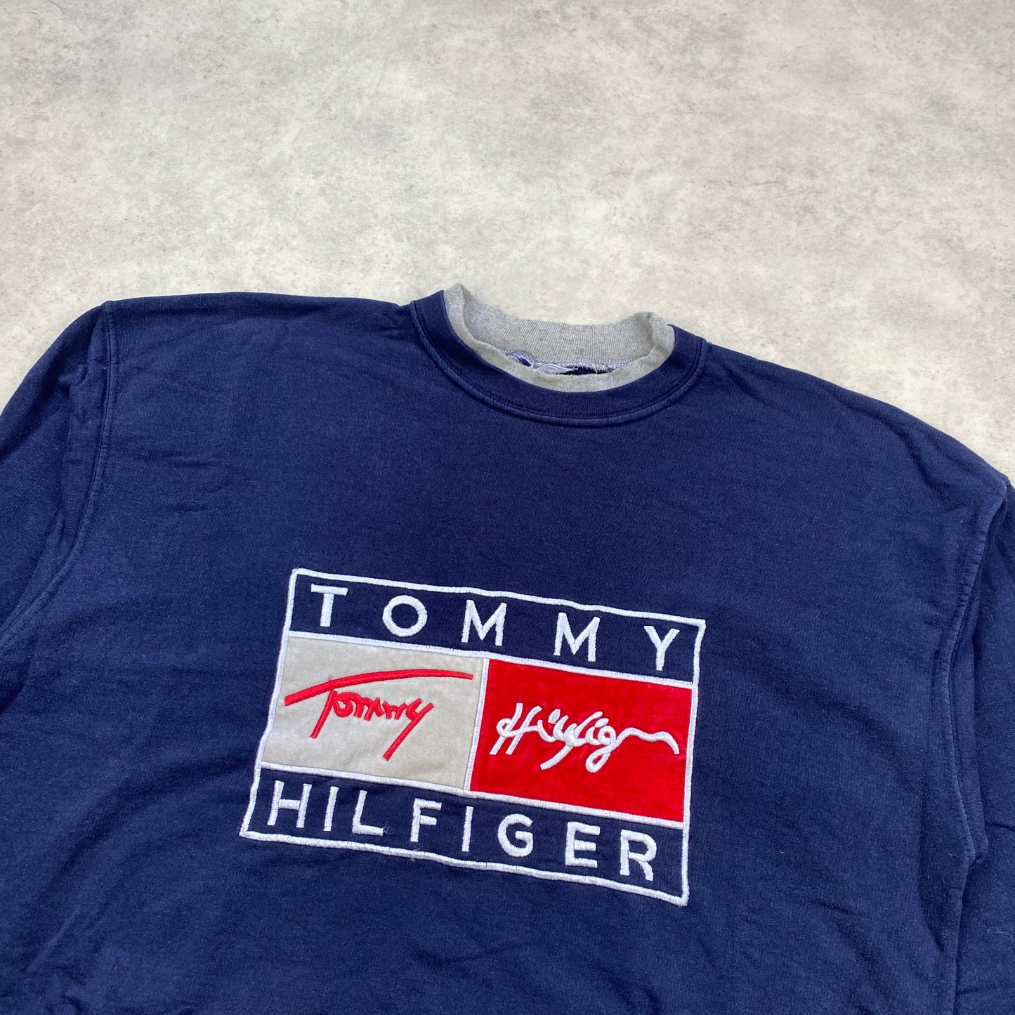 Tommy Hilfiger RARE heavyweight sweater (S)
