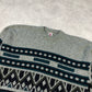 VTG knit heavyweight sweater (M-L)