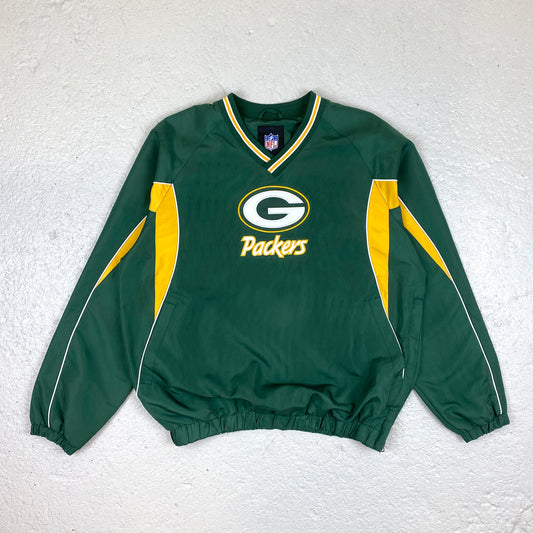 Green Bay Packers RARE embroidered windbreaker (M-L)