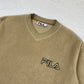 Fila heavyweight v-neck fleece sweater (M-L)