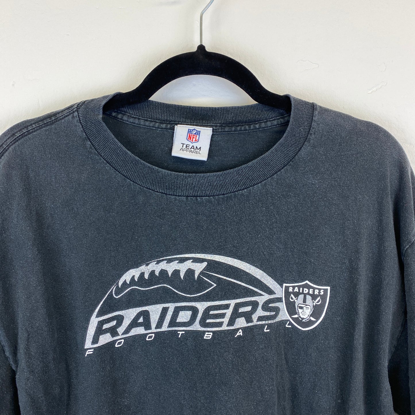 Raiders heavyweight washed t-shirt (M-L)