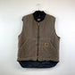 Carhartt washed out distressed vest (M-L)