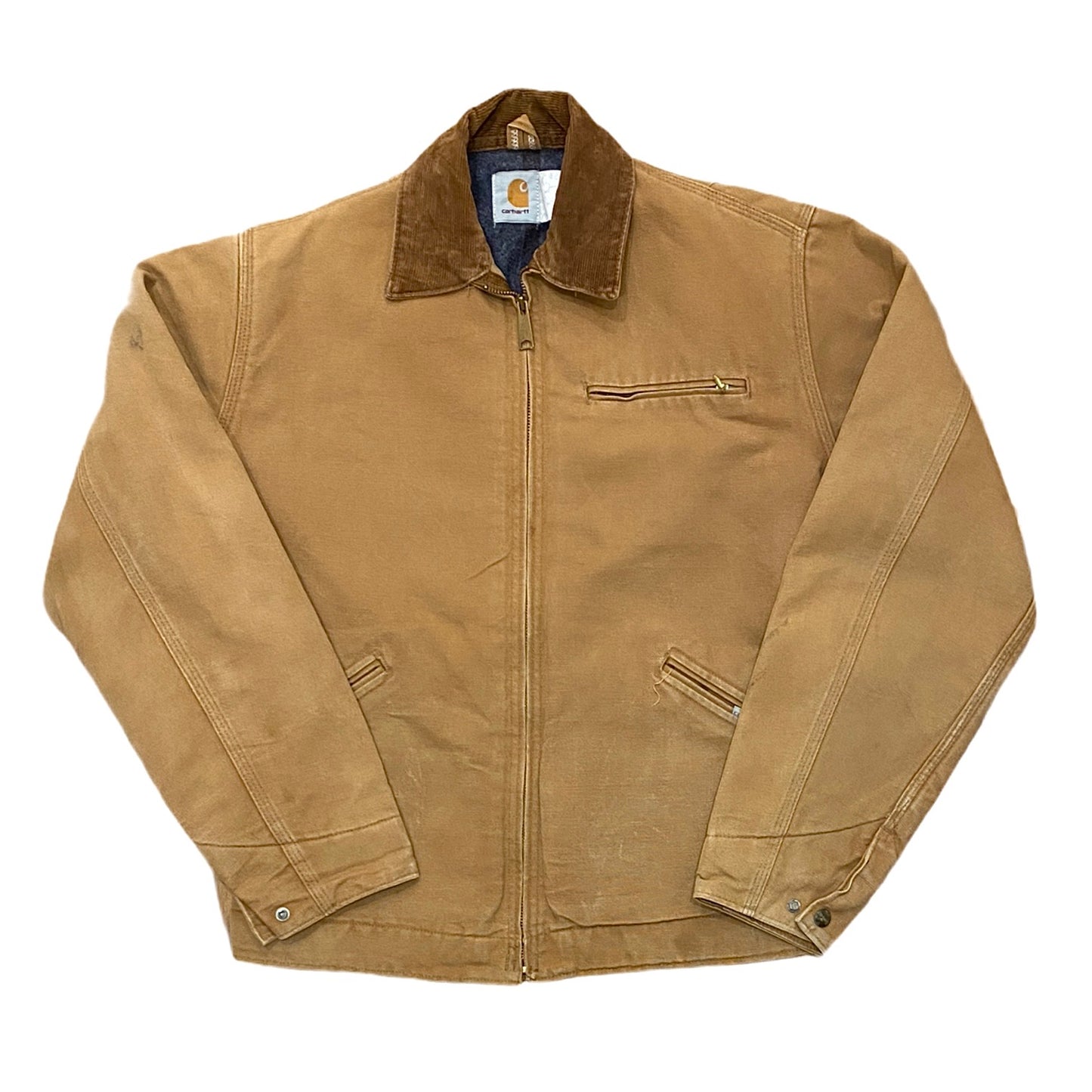 Carhartt distressed workwear detroit jacket (S)