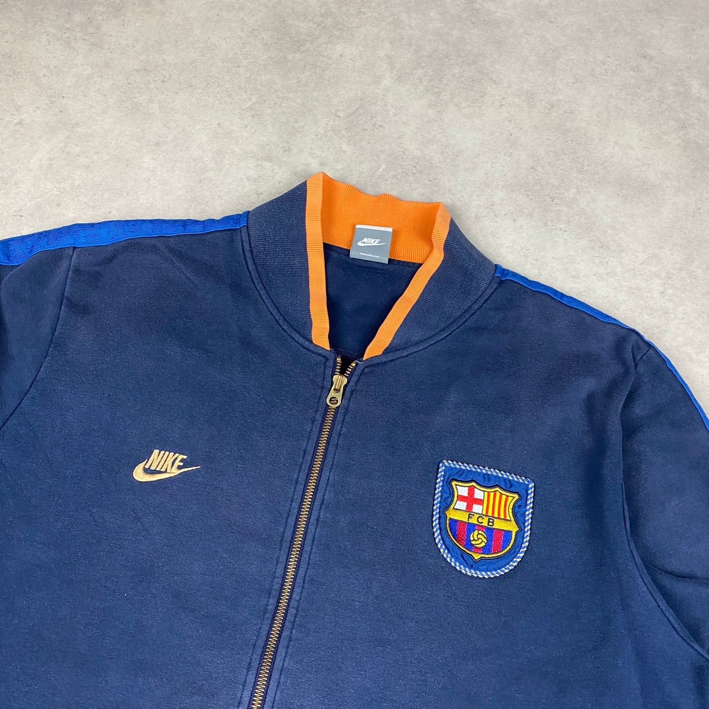 Nike RARE FC Barcelona heavyweight zip sweater (XL)