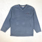 Reebok fleece v-neck sweater (L)