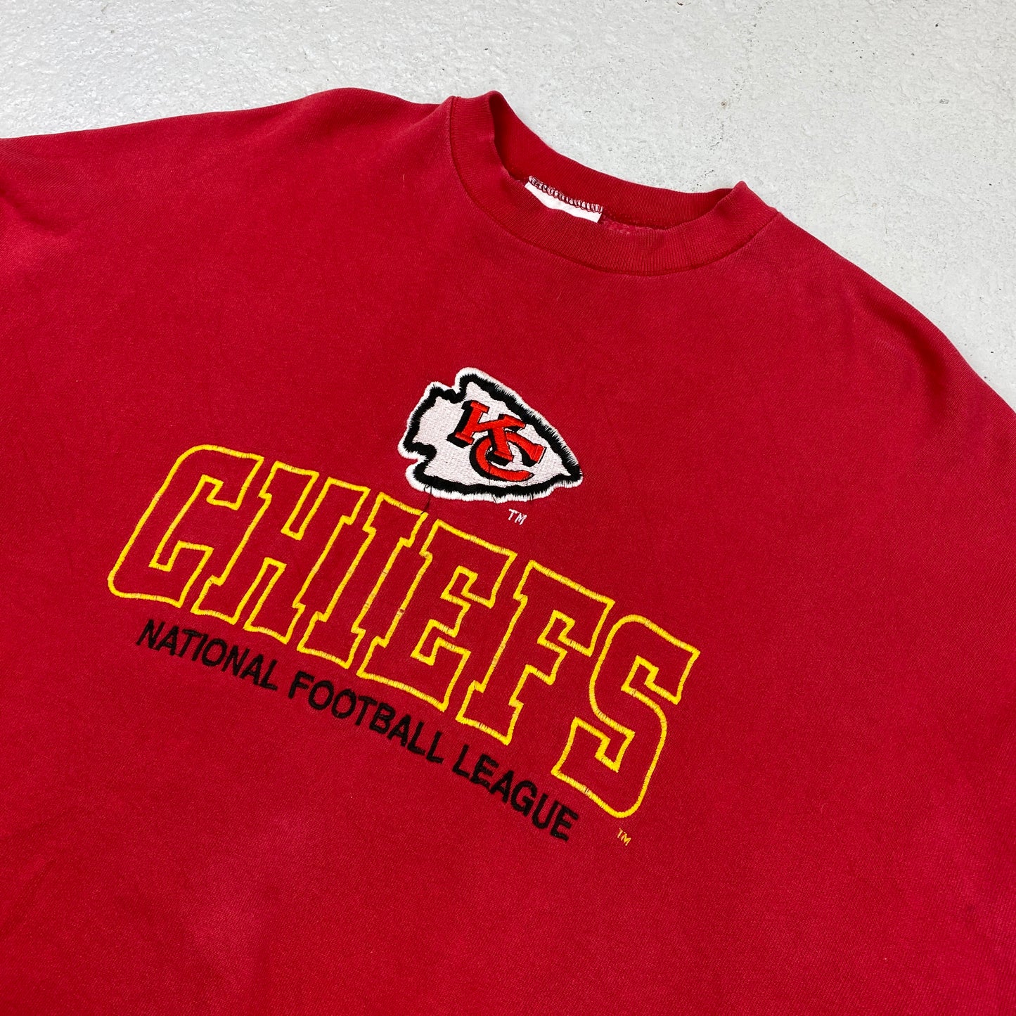 Chiefs RARE heavyweight embroidered sweater (XL)